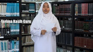 Download lagu Poetry Reading | 'Thank You Teacher' by Chairil Anwar | Read by Siti Aisyah A'dani mp3 Download lagu Poetry Reading | 'Thank You Teacher' by Chairil Anwar | Read by Siti Aisyah A'dani mp3