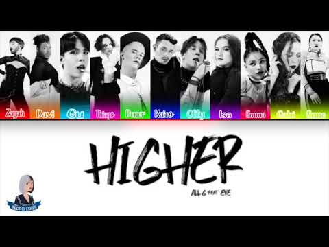 Higher (All g FEAT: EVE) - Color coded