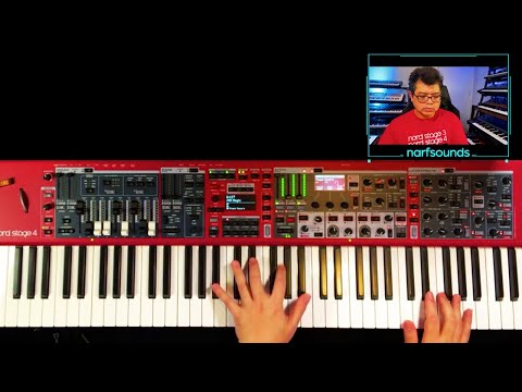 15 Sounds to play 80s Retro sounds on the Nord Stage 4 + Shine On You Crazy Diamond by Pink Floyd