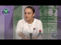 Ash Barty Wimbledon 2019 First Round Press Conference