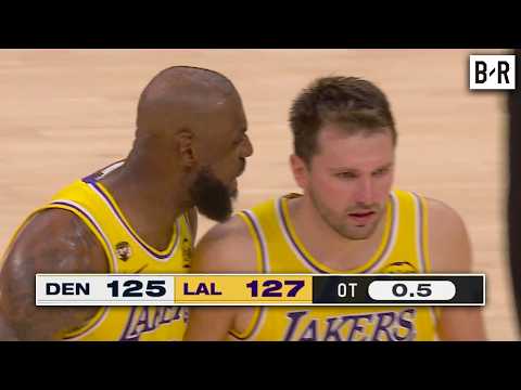 Luka Doncic GAME-WINNER in OT | Lakers vs. Nuggets Wild Ending