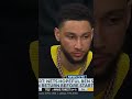 Nets 'hopeful' Ben Simmons can be ready for playoffs #shorts