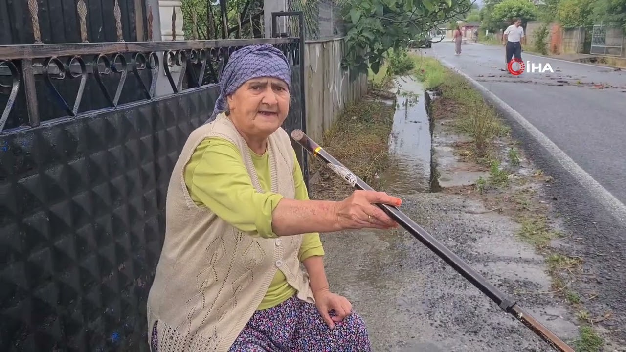Su baskını mağduriyetine mahalle sakinleri kalıcı çözüm istiyor