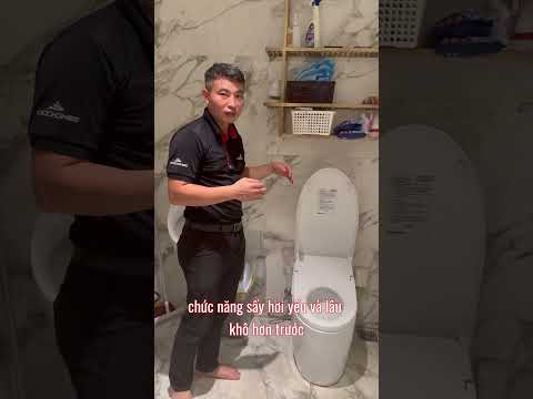 Bảo dưỡng bồn cầu Neorest, bồn cầu thông minh tự động xả