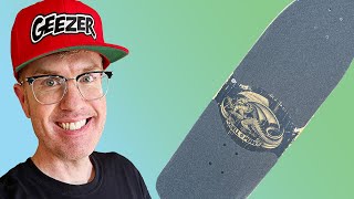 How to Remove and Re-Grip an Old School Powell Peralta Skull and Sword Skateboard!