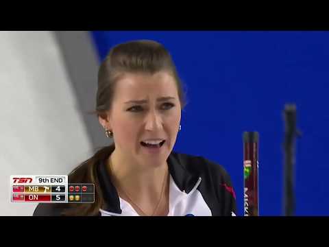#stoh2017 Freeze battle: Emma Miskew (ON) vs Kate Cameron (MB)