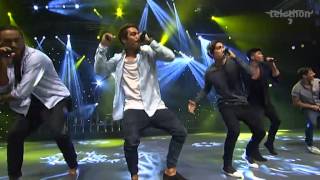 On Stage - Justice Crew - Telethon 2014