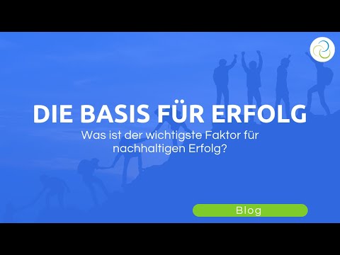 Was ist der wichtigste Faktor für nachhaltigen Erfolg?