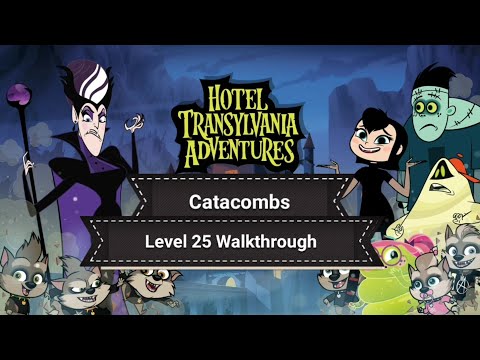 Hotel Transylvania Adventures Zone 2 - Catacombs - Level 25 Walkthrough