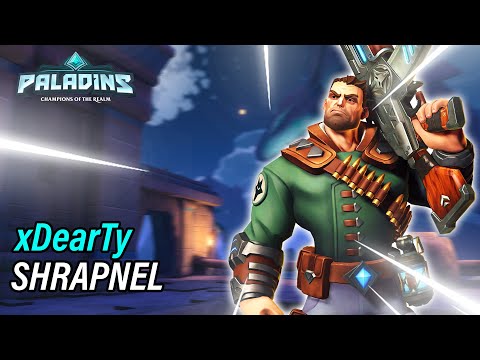 xDearTy Viktor Pro Competitive l MASTER l SHRAPNEL l PALADINS GAMEPLAY