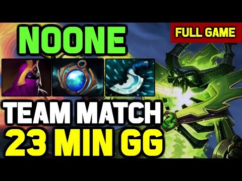 Noone Pugna Mid with new VP vs Pro Invoker mid