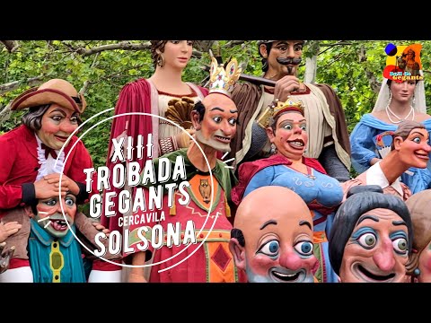 Gegants de Solsona -  Cercavila XIII Trobada Gegants 2024