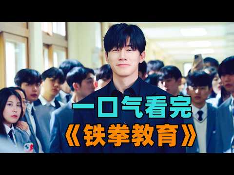 一口气看完2026最新韩剧《铁拳教育》，以暴制暴，无情铁砂掌，惩治不良人！#大鱼解说