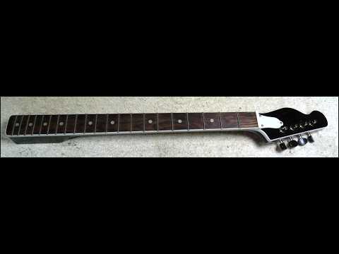 Soares'y Guitars Tenor Guitar neck 2004 - Black image 2