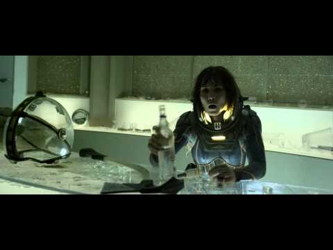 Prometheus (2012): Dr. Shaw fights Engineer (Deleted Extended Scene)