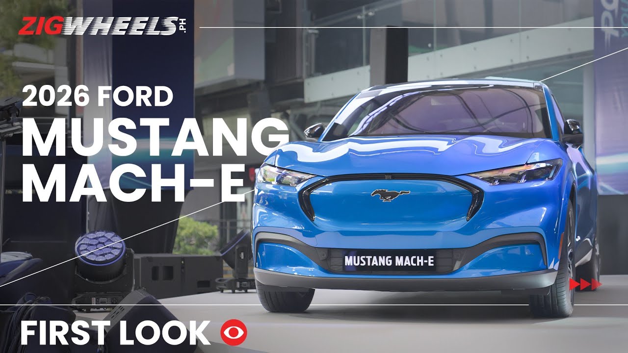 2026 Ford Mustang Mach-E First Look | Zigwheels.Ph