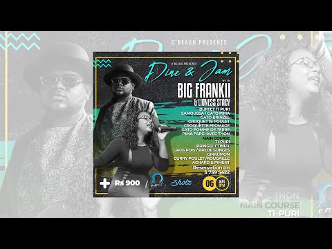 Dine & Jam with Bigg Frankii & Lioness Stacy