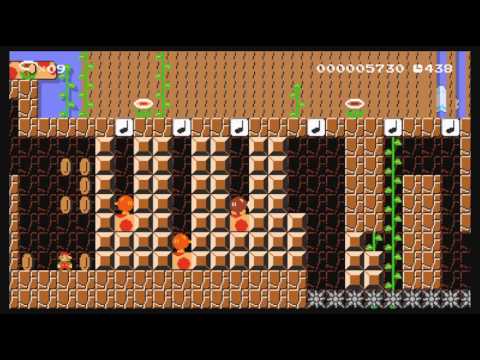 Super Mario Maker GAF levels 3-1