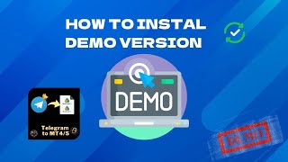 How install demo version of Telegram Coppy for MT4/5
