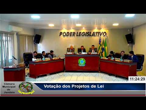 Sessão Legislativa Câmara Municipal de Jandaia - Goiás