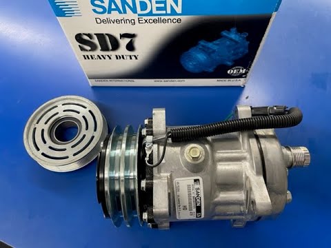 Sanden A/C Compressor Clutch Removal and Installation
