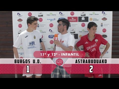 POST PARTIDO | Burgos UD - Astrabuduako | INF | 11º y 12º Puesto