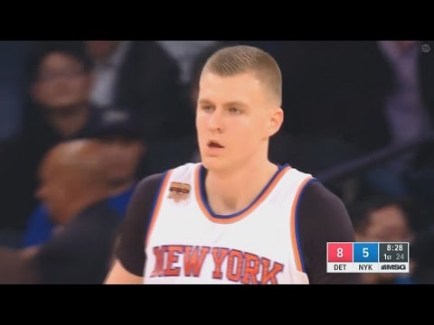 Kristaps Porzingis Full Highlights 35 Points Pistons @ Knicks BEAST! 11/16/2016
