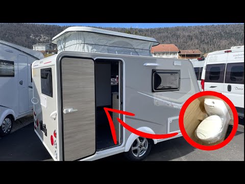 ✅️ MINI CARAVAN TRAILER - Small with POP-UP ROOF and TOILET 🚽 [Mini Freestyle 290]