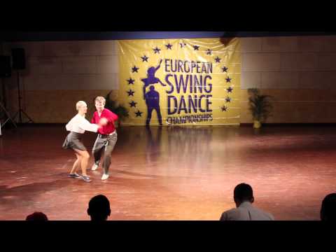 ESDC 2012 Classic Lindy Hop Showcase Andreas Olsson & Mette Herlitz