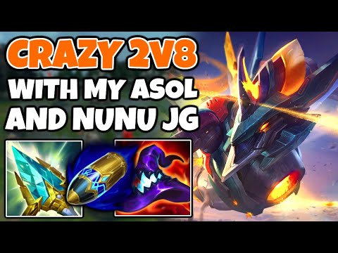 An absolutely crazy 2v8 on Aurelion Sol with Nunu Jungle | Pekin Woof