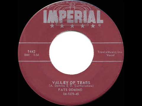1957 HITS ARCHIVE: Valley Of Tears - Fats Domino (single mix version)