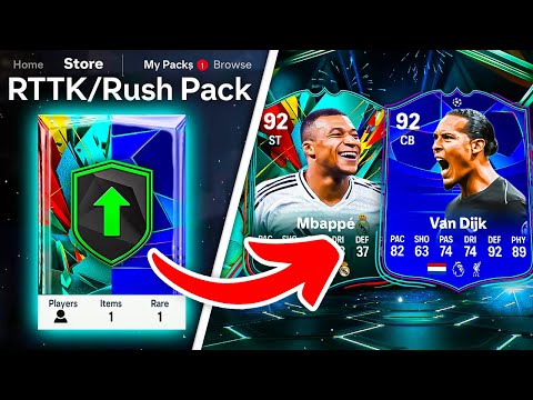 40x RTTK/TOTAL RUSH PACKS! 🥳 FC 25 Ultimate Team