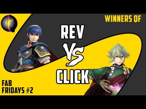 FABF2 Singles: SSB Wii U - WQF - Rev vs Click