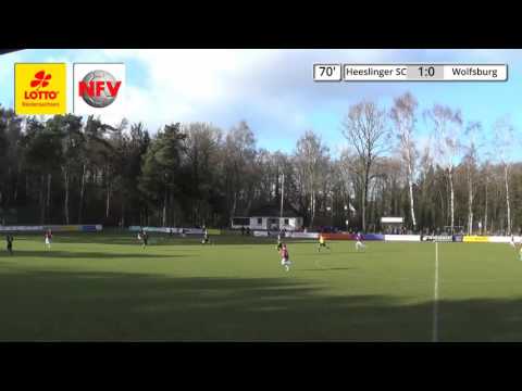 Heeslinger SC -  U L M Wolfsburg 2/3 Das Tor zum 2:0 (20.3.2016)