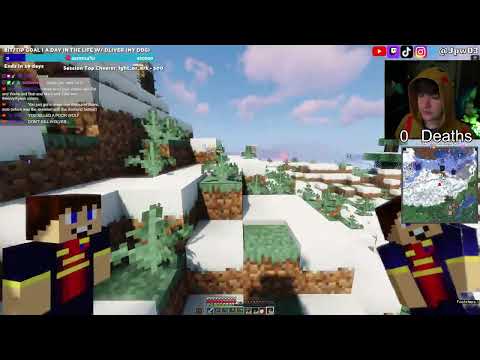 EPIC Chaos Minecraft Peaceful Edition VODS!