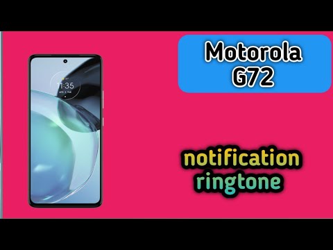 How To Set Notification Ringtone In Motorola G72, Notification Ringtone Kaise Change