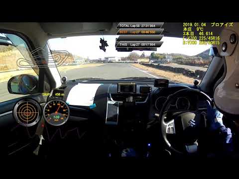 190104 本庄 3本目 46.614(V700 225/45R16)