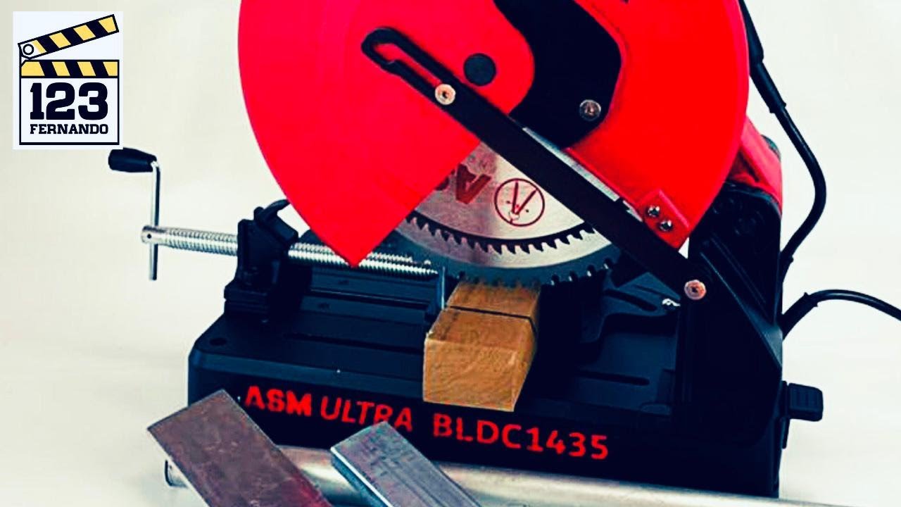LANÇAMENTO! POLICORTE BRUSHLESS CORTA MADEIRA, AÇO, ALUMÍNIO… METAL CUTTING SAW ASM ULTRA BLDC1435