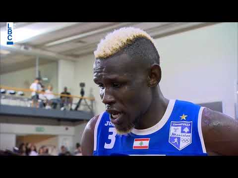 Alfa Basketball Championship   Mouttahed v Champville   Interview with Ater Majok