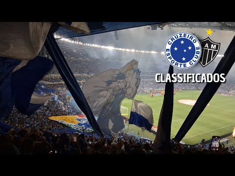 FESTA HISTÓRICA E CLASSIFICAÇÃO EM CIMA DO RIVAL - CRUZEIRO X ATLÉTICO MG