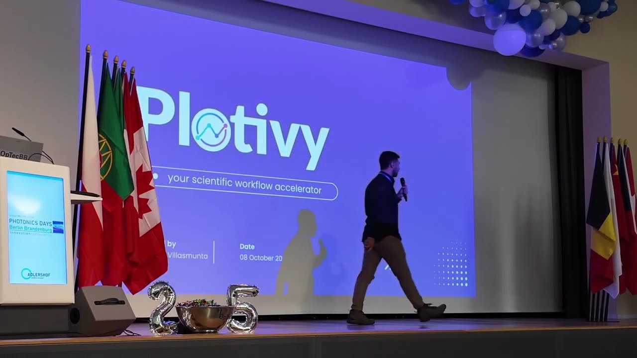 Plotivy Pitch at OptecBB Photonics Days 2025