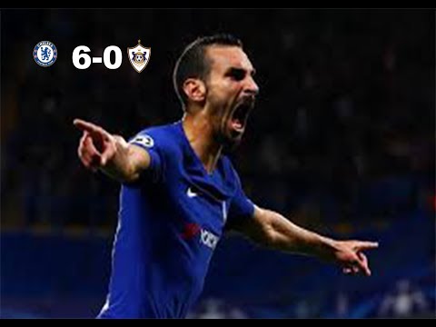 Zappacosta Amazing Rocket Goal - 6-0 Chelsea VS Qarabag