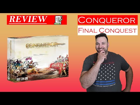 Conqueror: Final Conquest Board Game Review - With Game Brigade