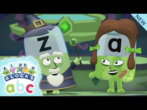 @officialalphablocks - The Wonderful Wizard of Az! 🧙‍♀️ 🦁 | New Episode! | Learn to Spell