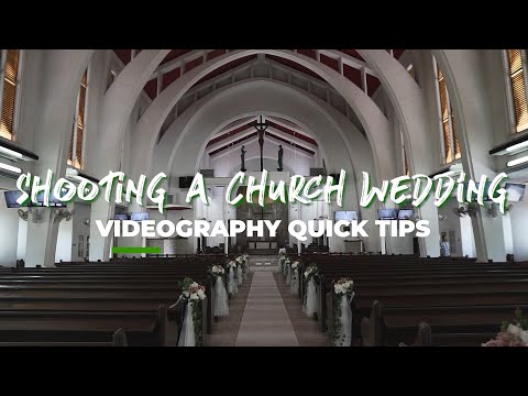 3 Easy Tips To Shoot A Church Wedding | Videography Tips