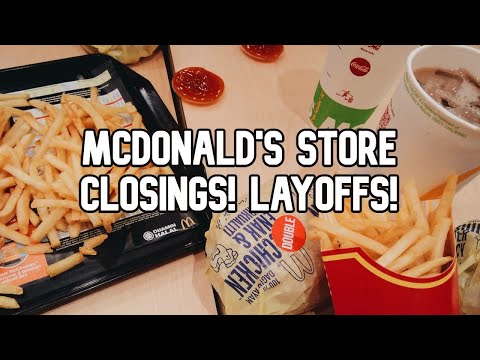 McDonald's financial trouble! Layoffs! Stores Closing! Automated restaurants! 04.04.2023