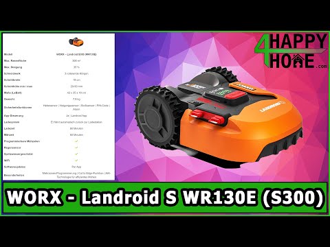 WORX - Landroid S WR130E S300 | Mähroboter bis 300 qm | Produktvorstellung