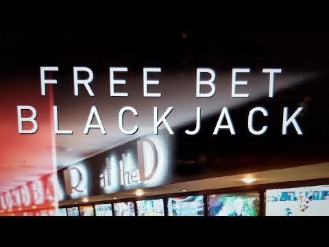 Freebet Blackjack At The D  LIVE