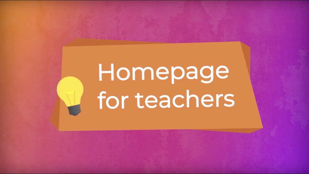 Homepage for teachers - Delightex Edu Tuesday Tip