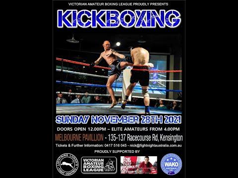 Bout 11 - WAKO Kickboxing at the Melbourne Pavilion